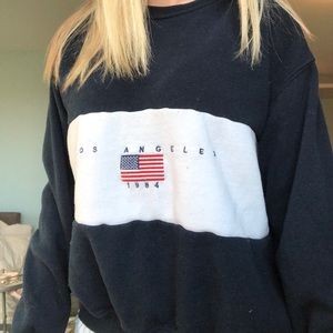 brandy melville los angeles sweater